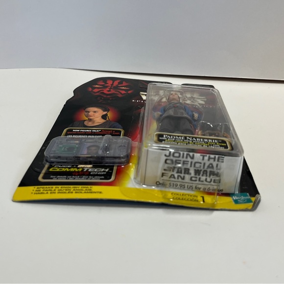 1998 Hasbro Star Wars Episode 1 Padme Naberrie Action Figure NEW CommTech Chip - Picture 5 of 12